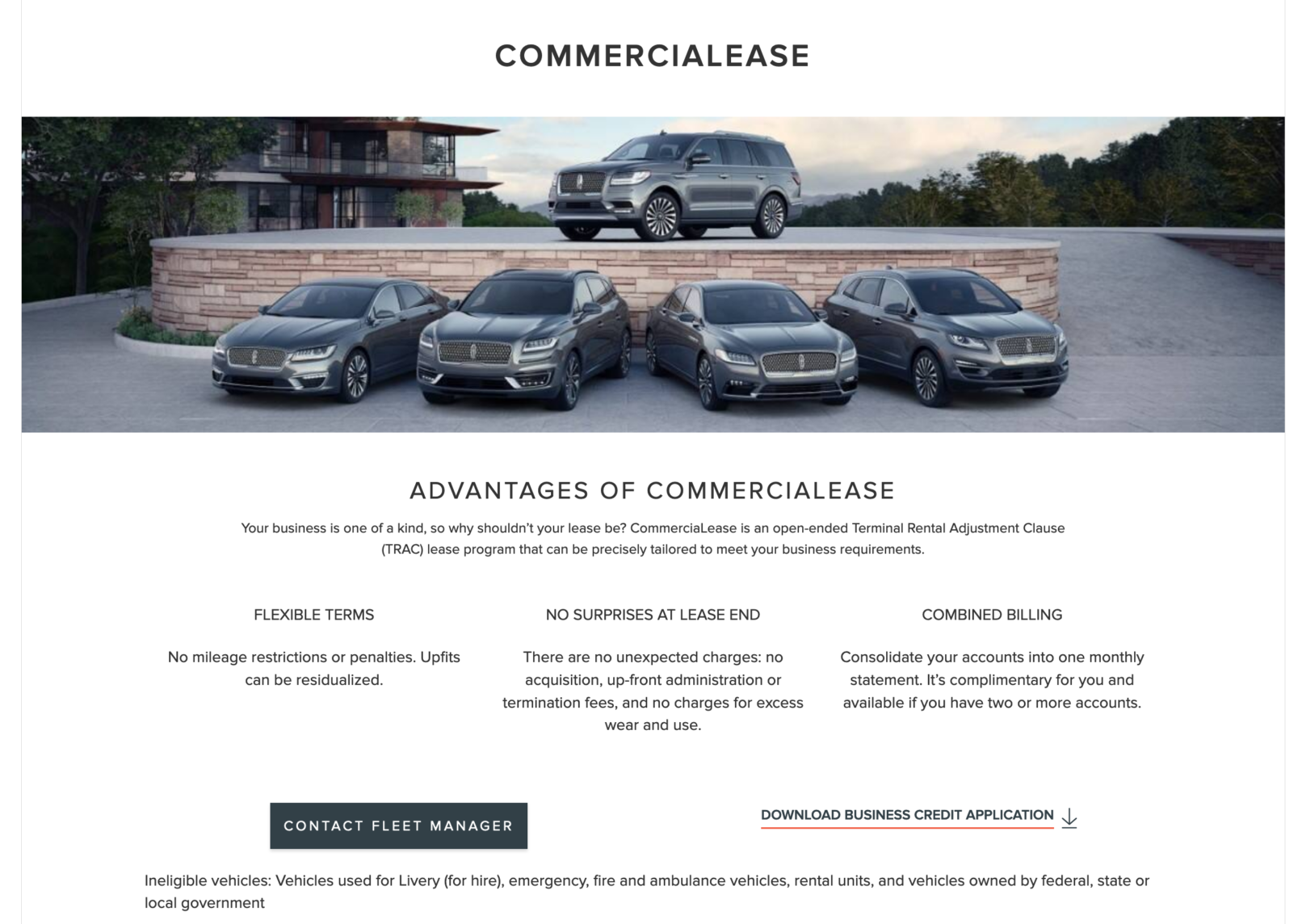 Lincoln Automotive Financial Services (LAFS) site Redesign Jason